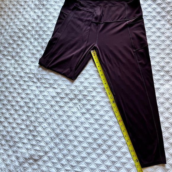 Patagonia Maipo 7/8 Stash Tights Leggings Plum Purple Size XXL - Picture 12 of 12